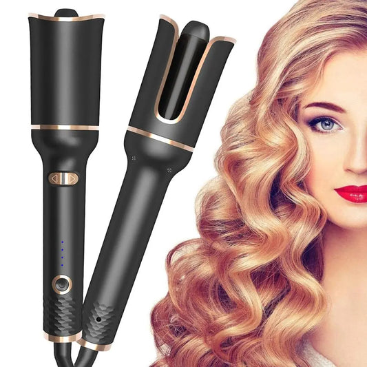 Magic Hair Curling Iron with Rotating  Wand